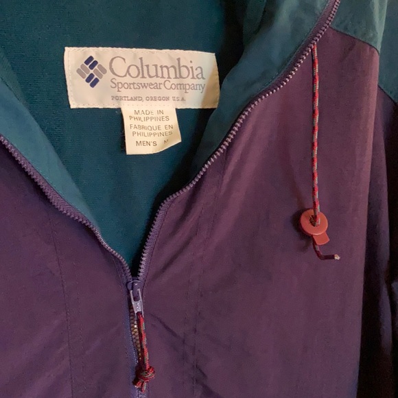 Vintage Columbia Sportswear Lined Pullover Jacket - Picture 3 of 4